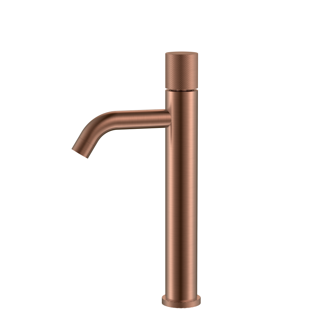 Смеситель Boheme STICK для умыв. выс. COPPER BRUSHED SPIRALE 122-CB.4