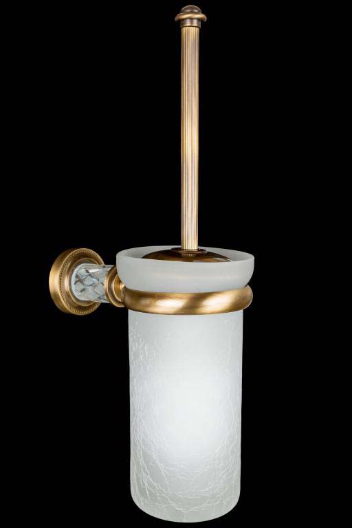 Ершик настенный (стекло) Boheme MURANO CRYSTAL (комплект) 10913-CRST-BR