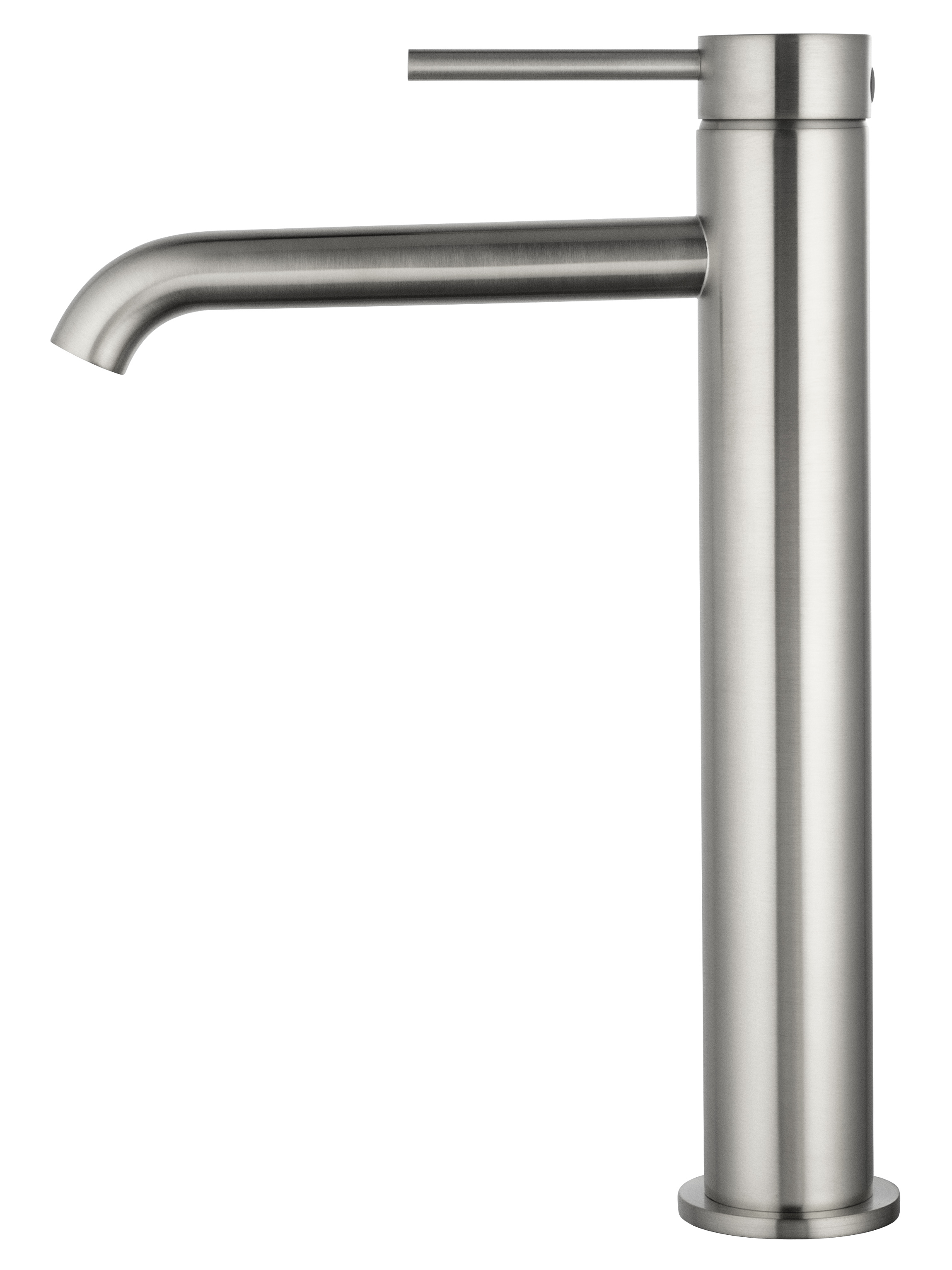 Смеситель для раковины высокий WONZON & WOGHAND STICK, Брашированный никель WW-88239017-BN