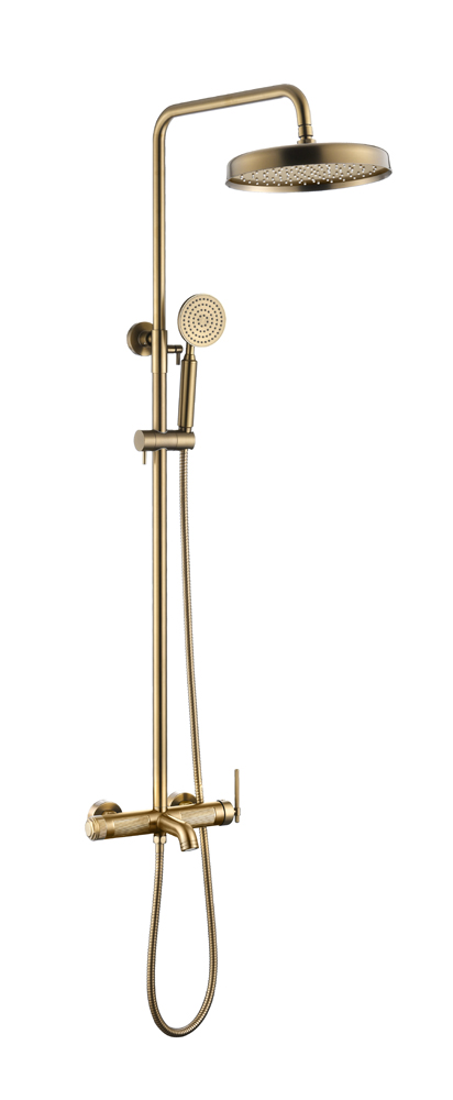 Стойка для душа Boheme ETERNA BRONZE 178-BR