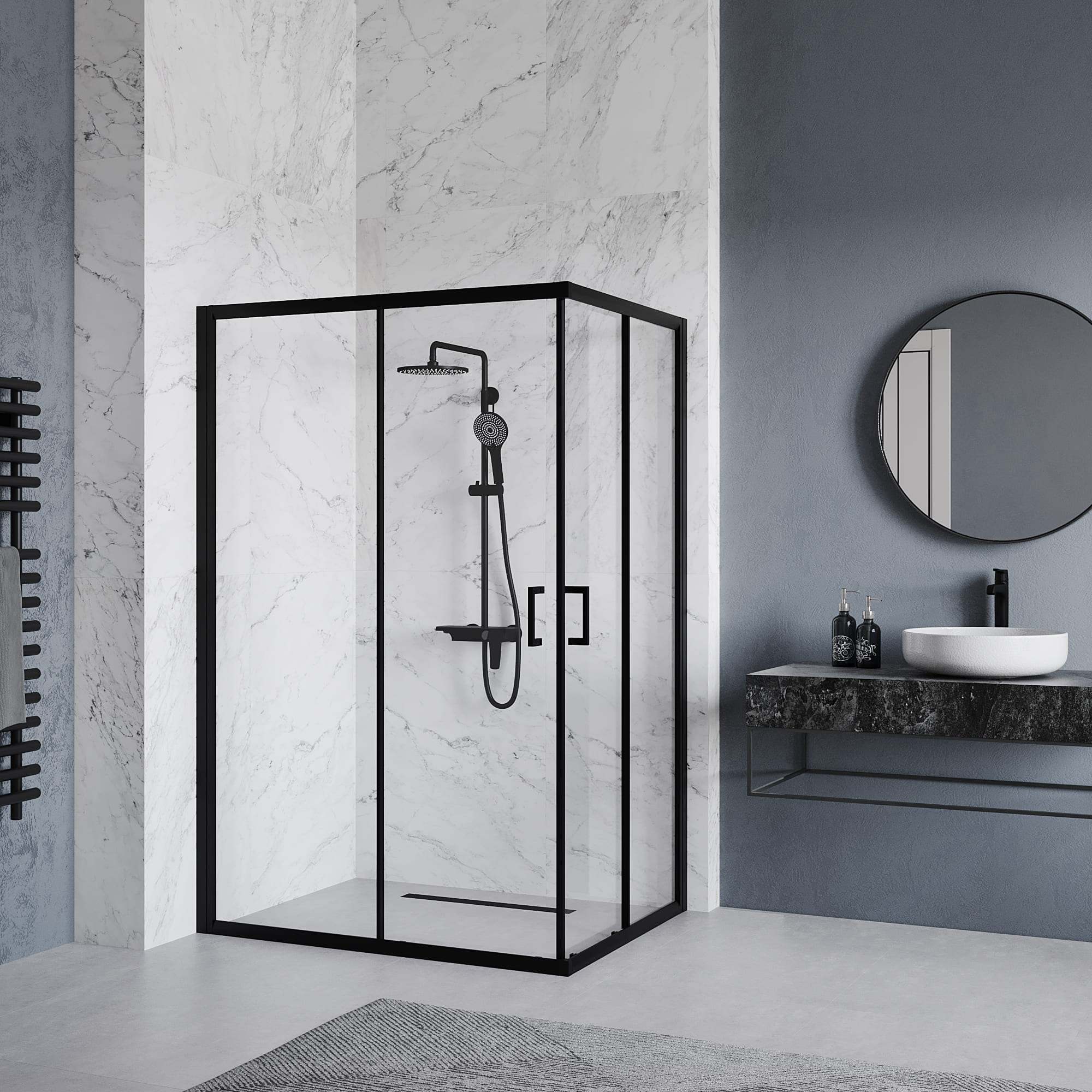 Душевой уголок RGW PA-39B 80х120