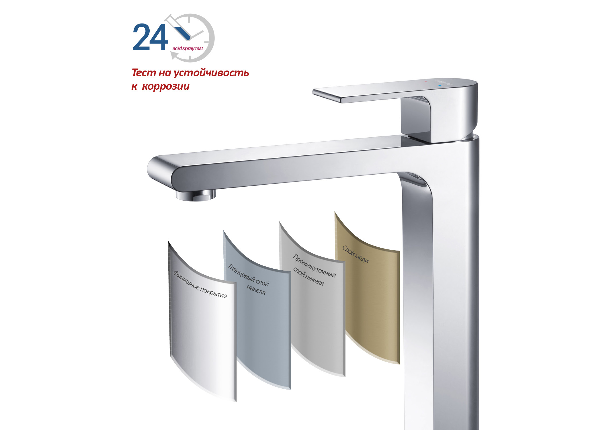 Смеситель Aquatek Лира AQ1404CR для раковины