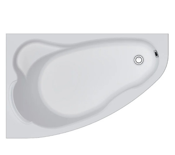 Ванна акриловая 1MarKa Lil 140x90 см L Стандарт 2