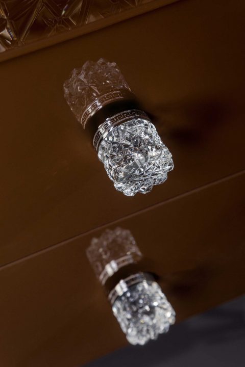 Ручка хрустальная Boheme CRYSTAL хром 821-Cr