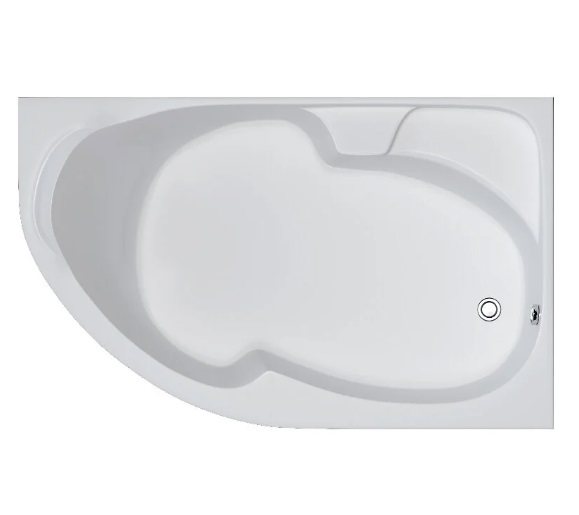 Ванна акриловая 1MarKa Diana 160x100 см R Премиум