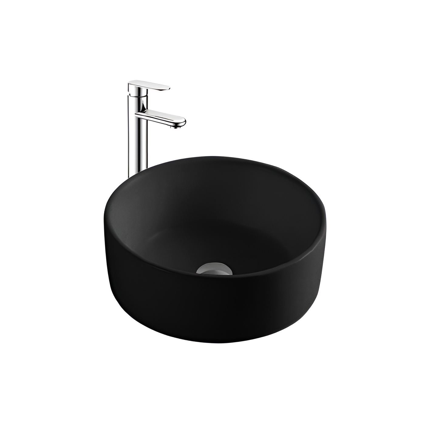 Раковина накладная Aquatek AQ5118-MB черный матовый