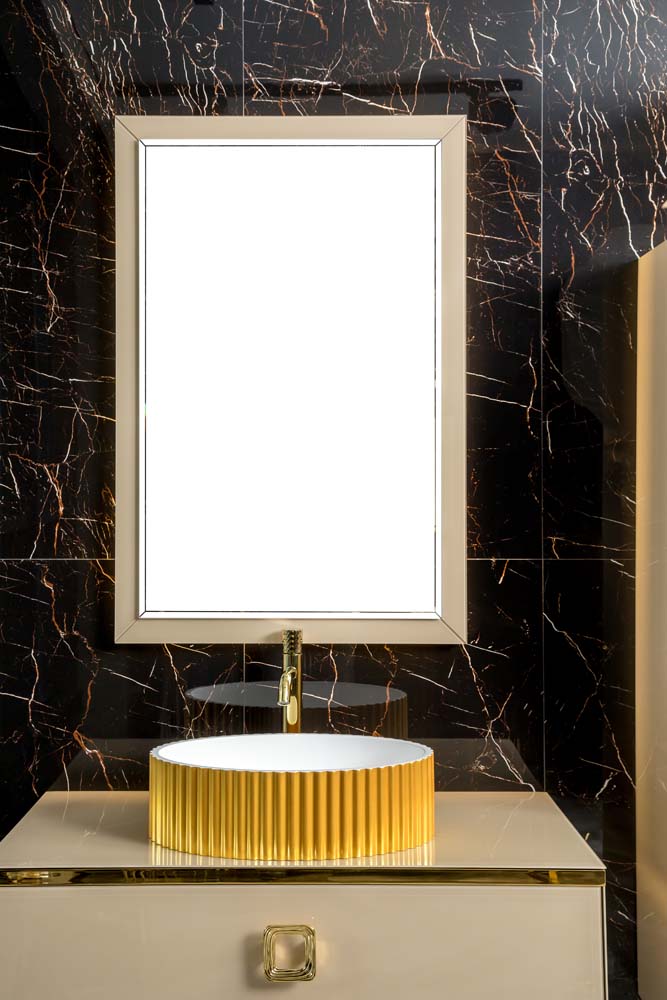 Зеркало Armadi Art Dolce Светлое золото 105x70см 567-Light Gold