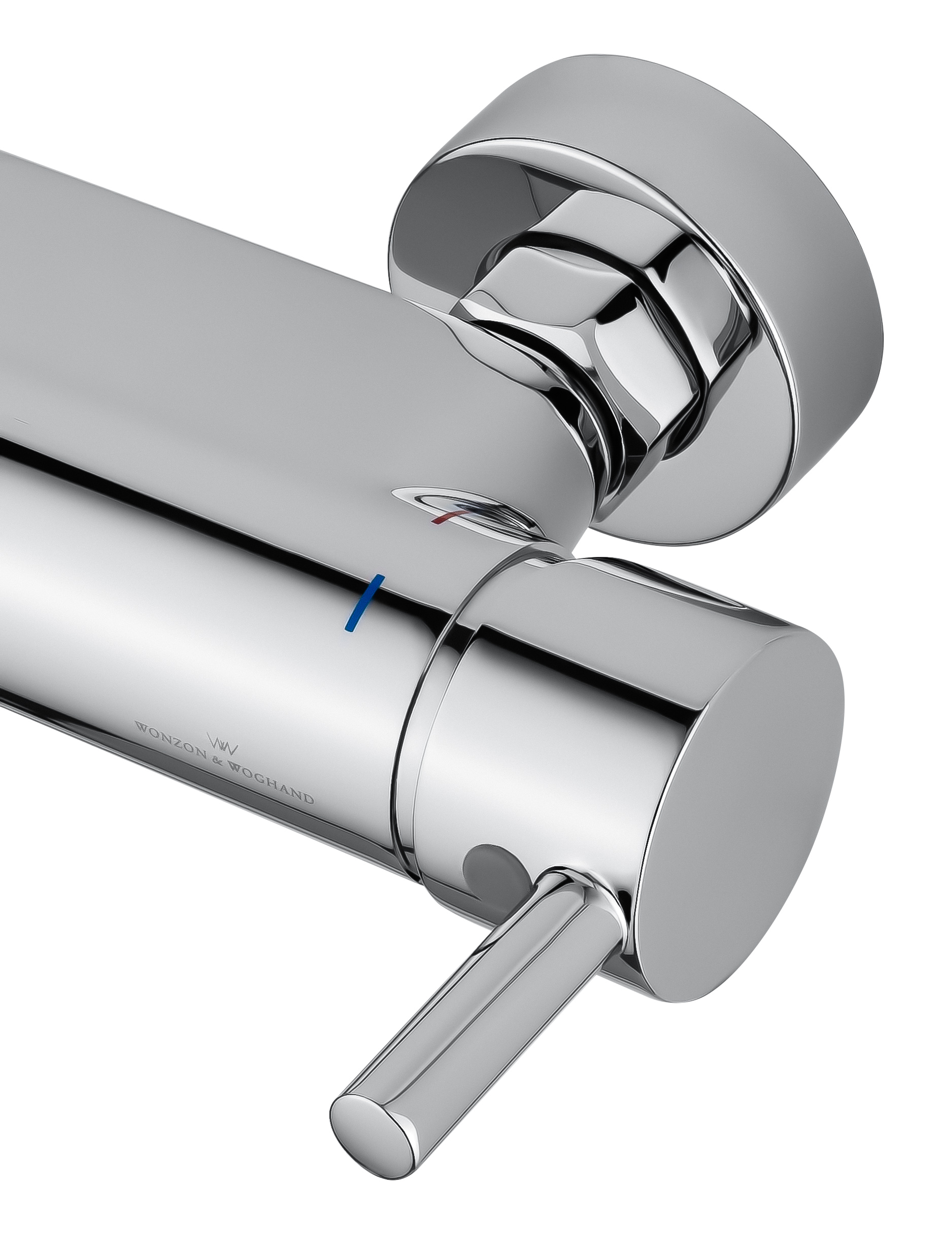 Смеситель для душа с встроенным изливом WONZON & WOGHAND MUSE Corno, Хром WW-A30902-CR