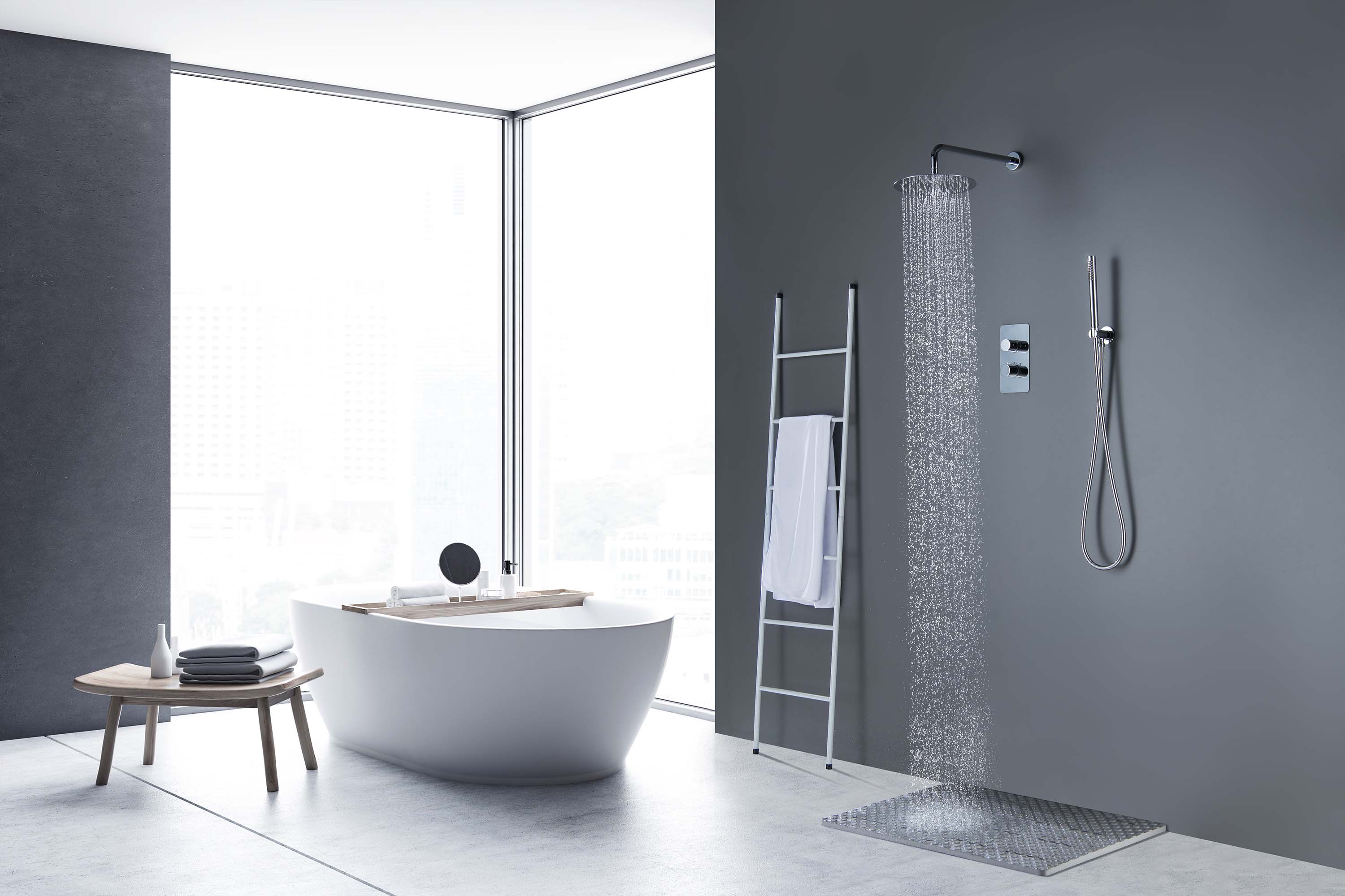 Set 3 в 1 душевой комплект Aquatek Европа AQ1376CR