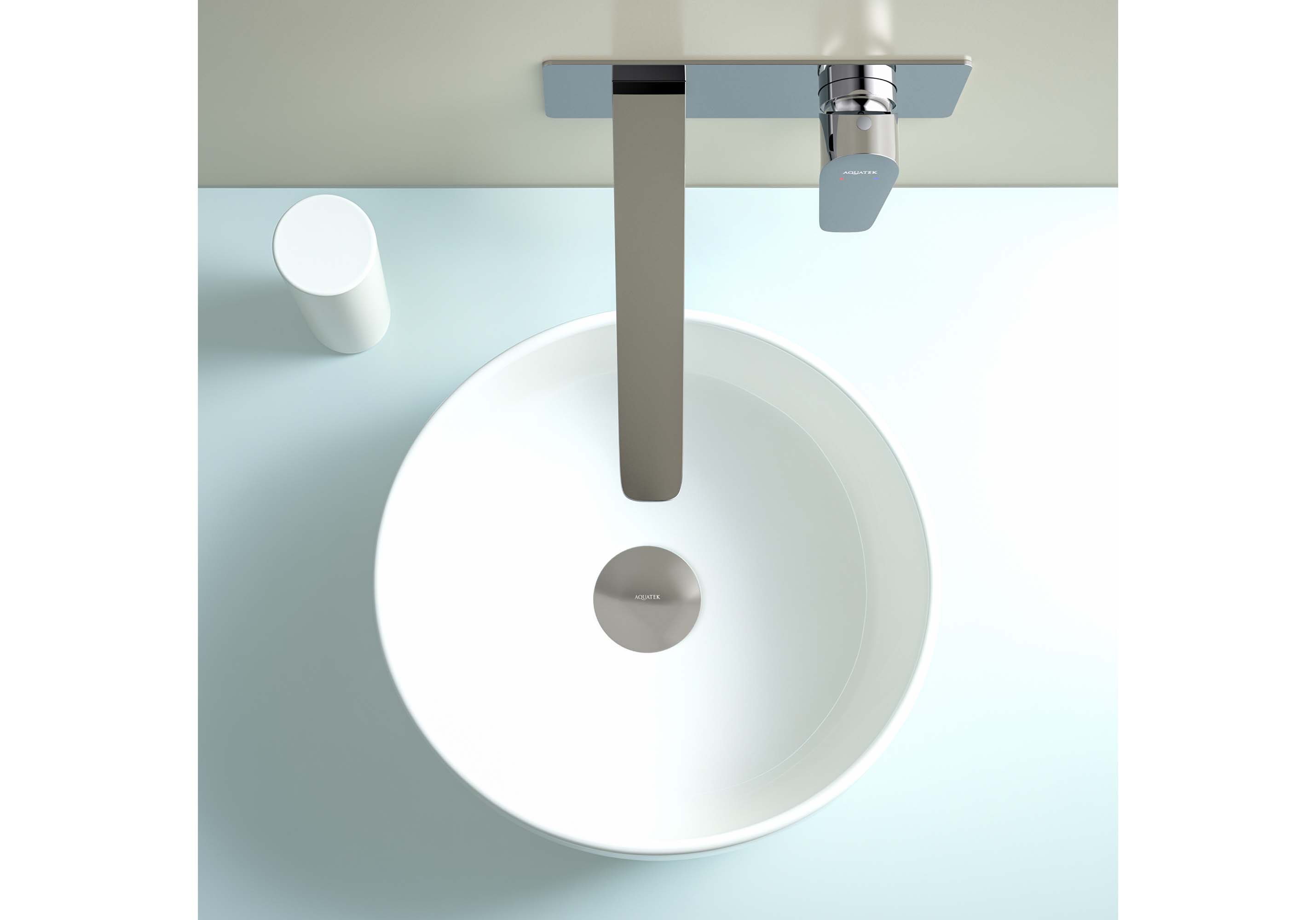 Смеситель Aquatek Бетта AQ1113CR для раковины настенный