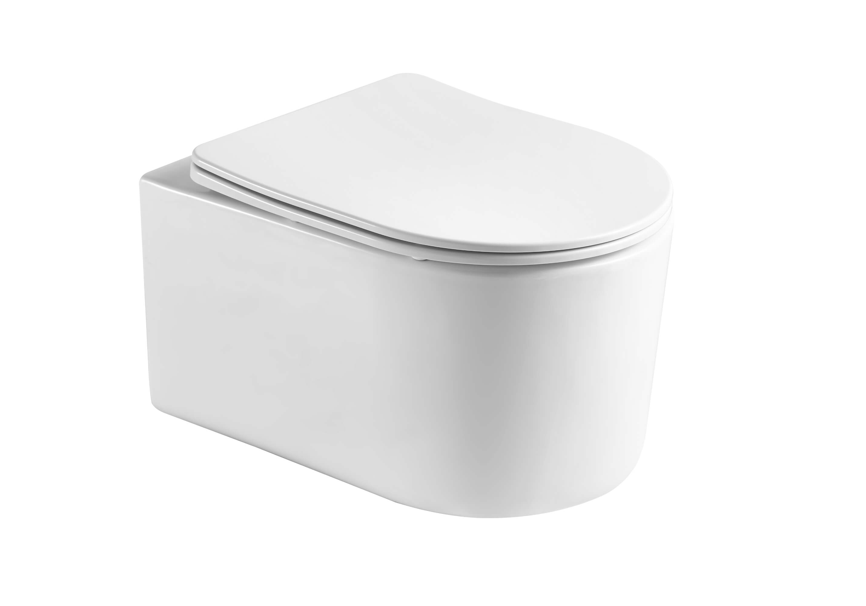 Унитаз подвесной безободковый Aquatek Мия AQ2004T-00 с сиденьем Soft Close