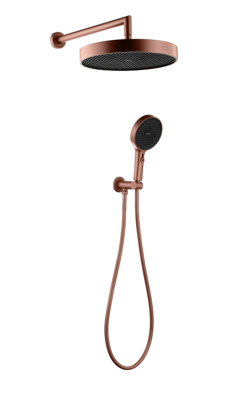 Лейка ручная+верхняя+выпуск+шланг Boheme CELL BRUSHED BRONZE 427-BRB