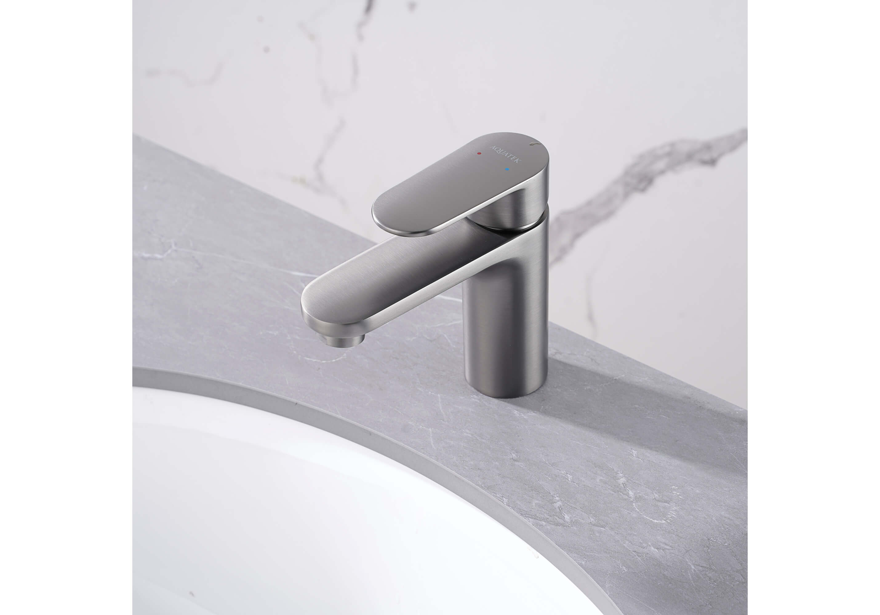 Смеситель Aquatek Ника AQ1810BGM для раковины