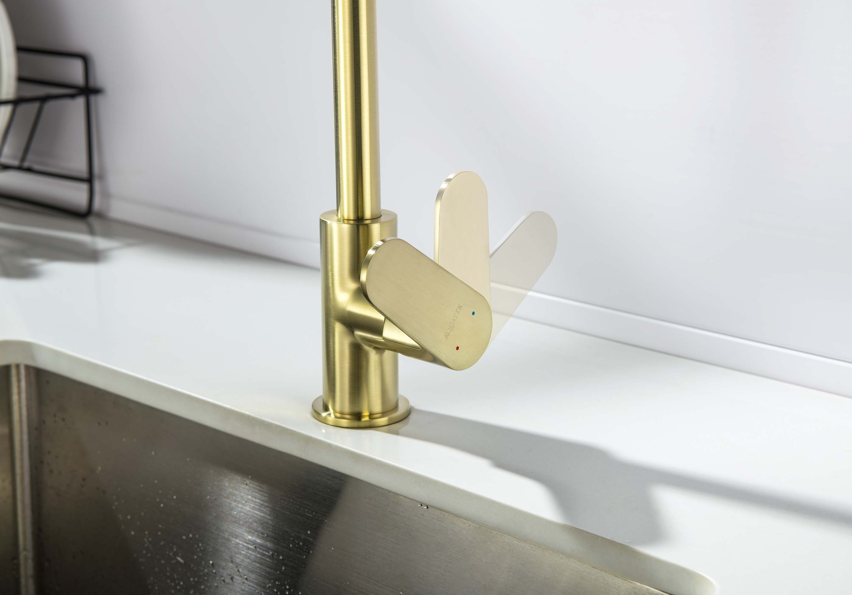 Смеситель Aquatek Оберон AQ1282BG для кухни