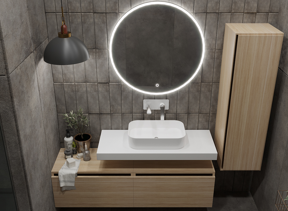 Ящик под столешницу 100см Armadi Art LIGHT OAK VALLESSI UNO-S 897-100-L