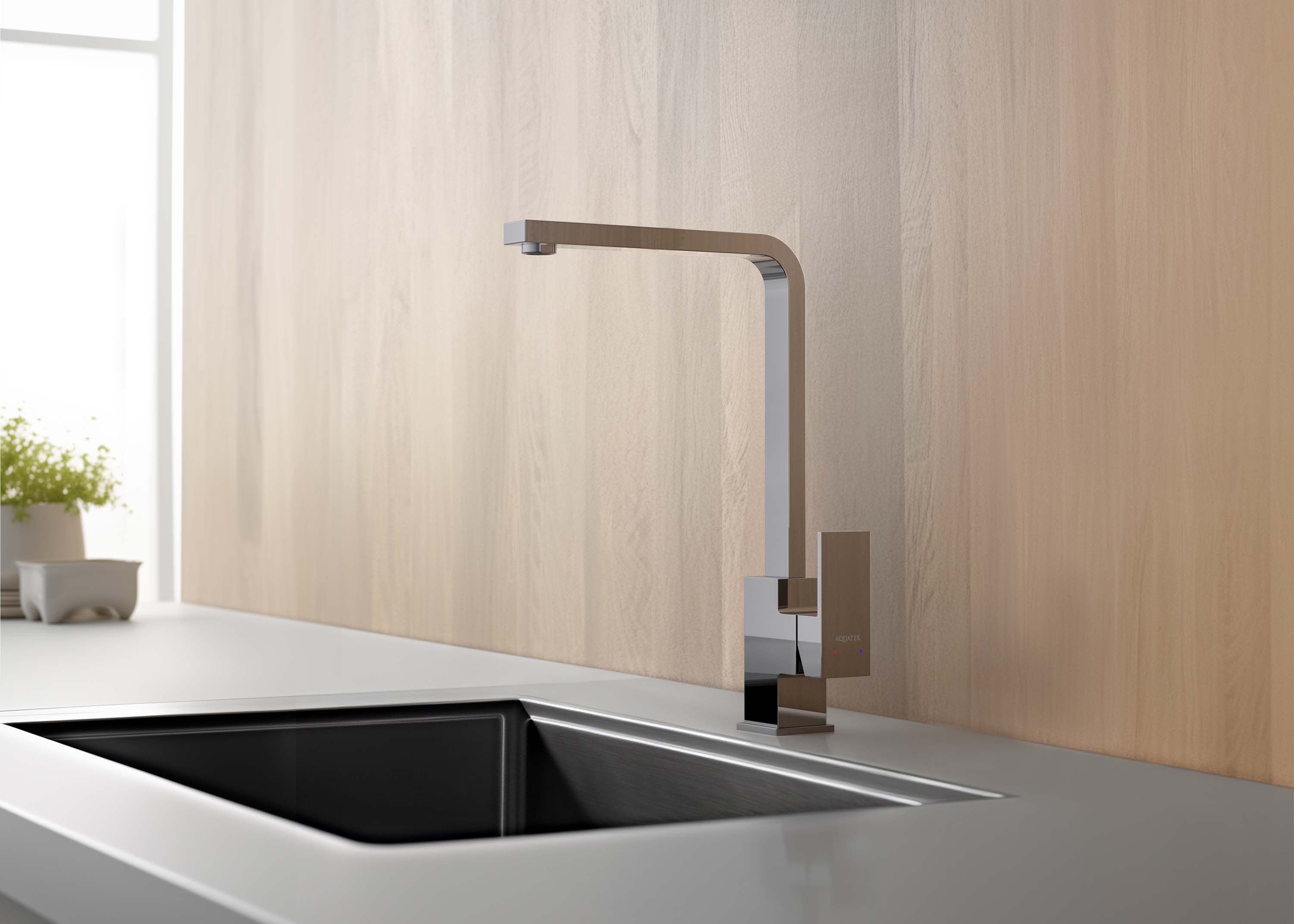 Смеситель Aquatek Либра AQ1680CR для кухни