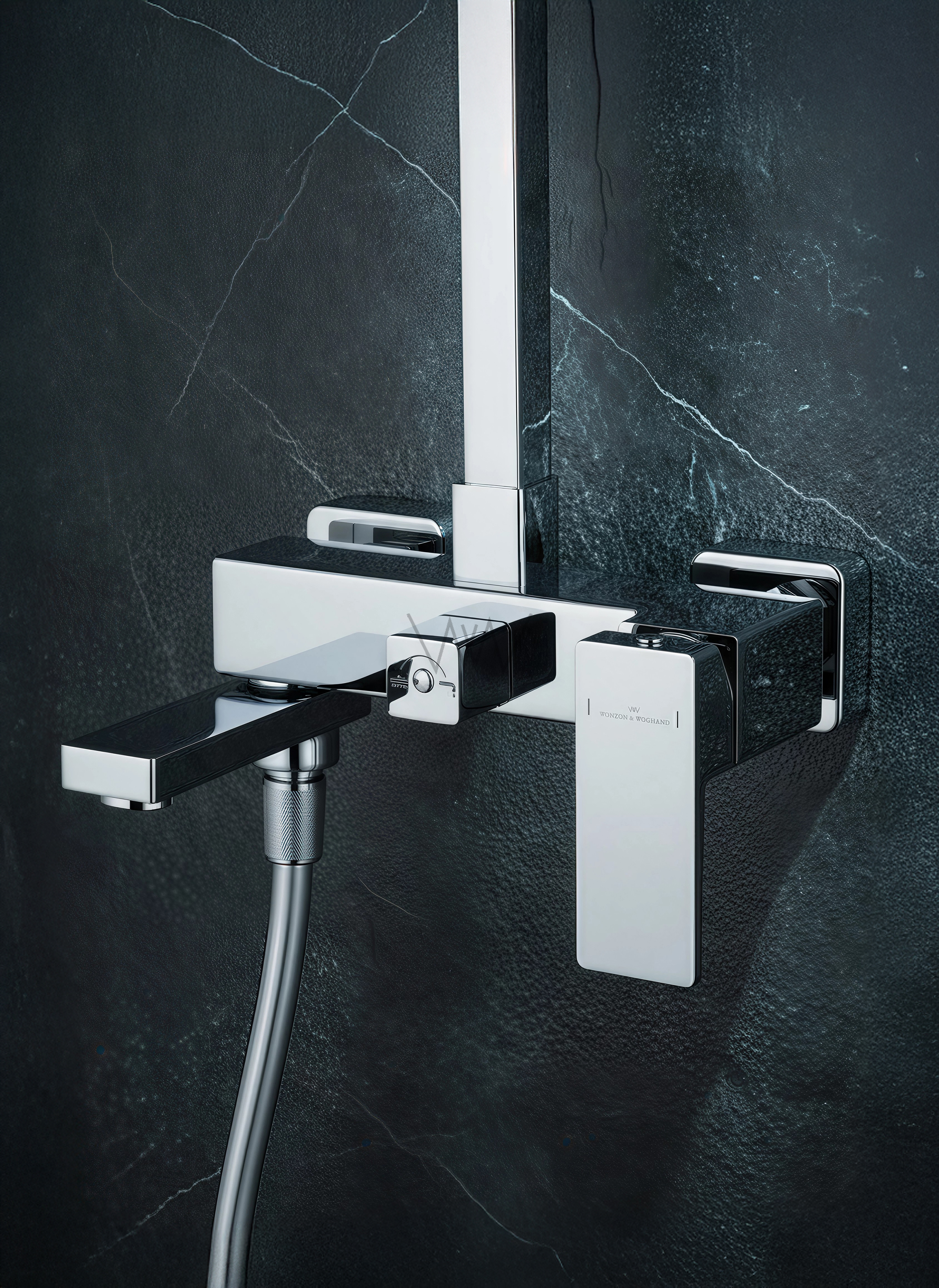 Душевая система WONZON & WOGHAND CUBE, Хром WW-88739016-CR