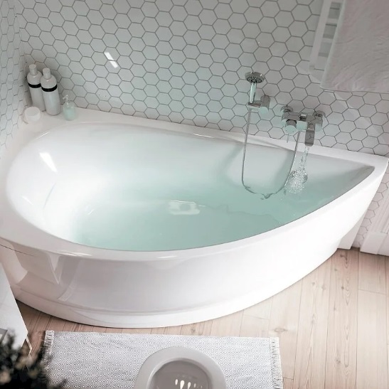 Ванна акриловая 1MarKa Piccolo 150x75 см L Премиум