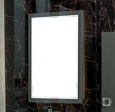 Зеркало Armadi Art Dolce Глянцевый Графит 105x70см 567-GR