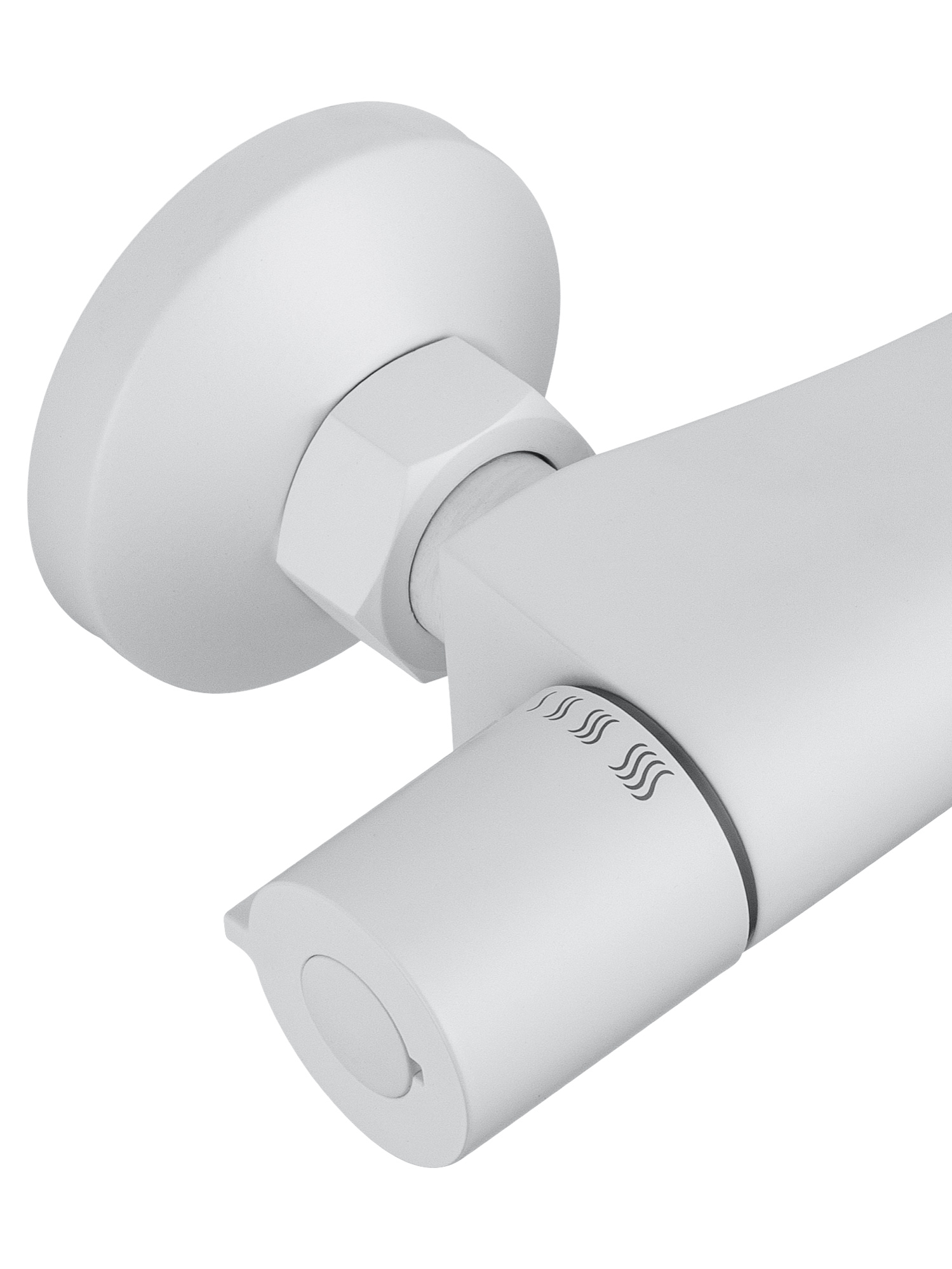 Смеситель для душа с термостатом WONZON & WOGHAND INN 5, Белый матовый WW-B1005-A-MW