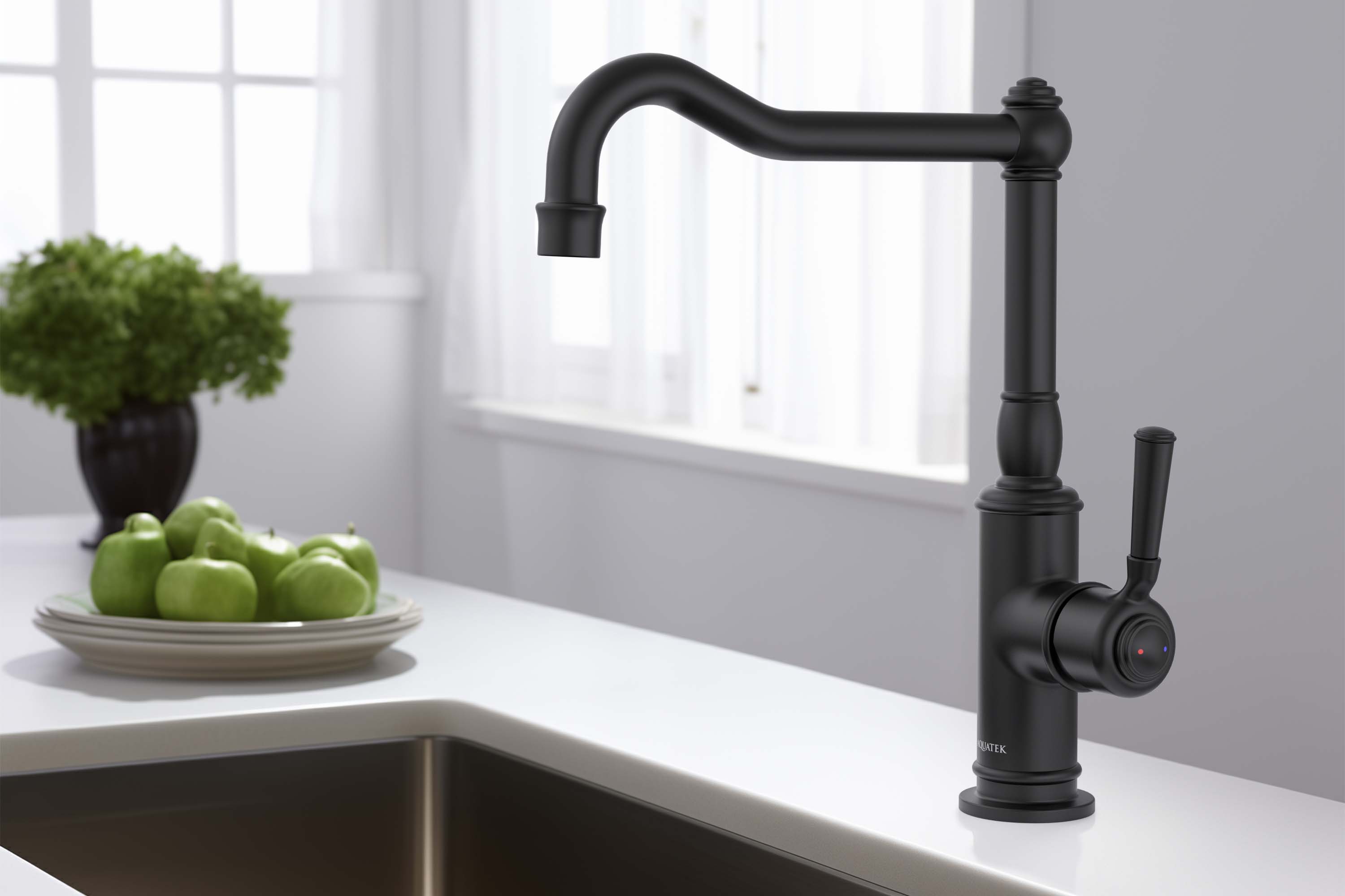 Смеситель Aquatek Классик AQ1580MB для кухни