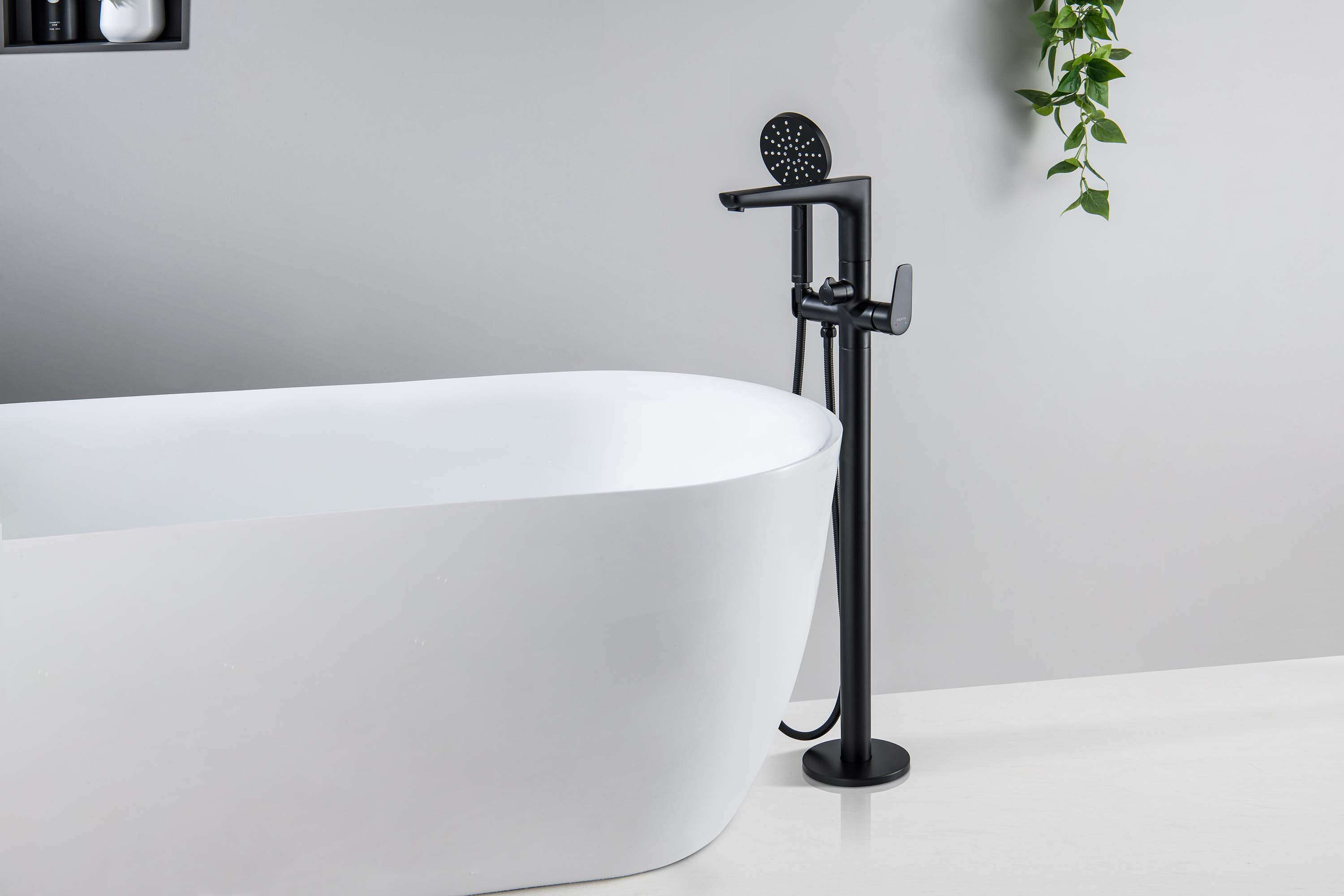 Смеситель Aquatek Вега AQ1145MB для ванны напольный