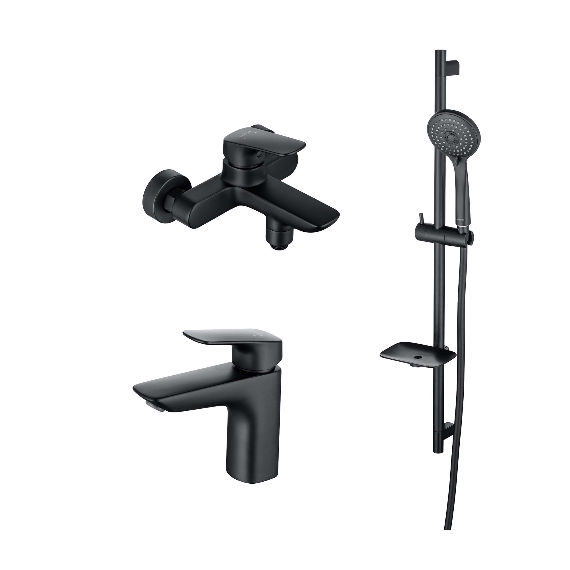 Комплект для ванны и душа Aquatek Вега AQ1030MB