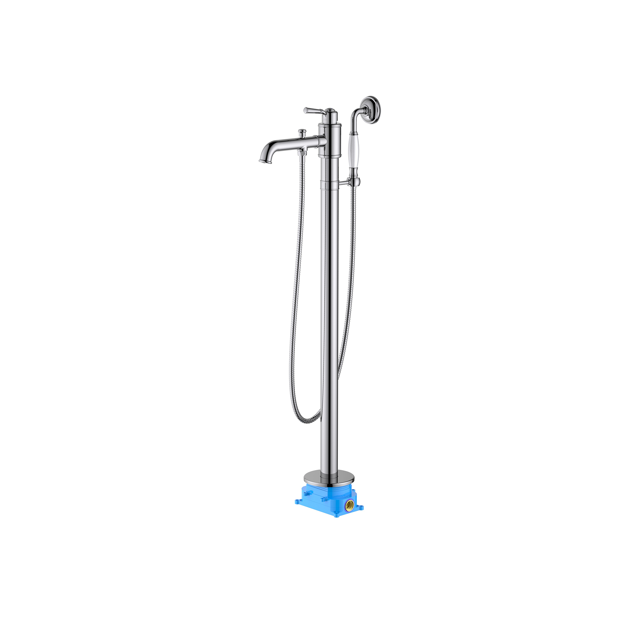 Смеситель Aquatek Классик AQ1545CR для ванны напольный