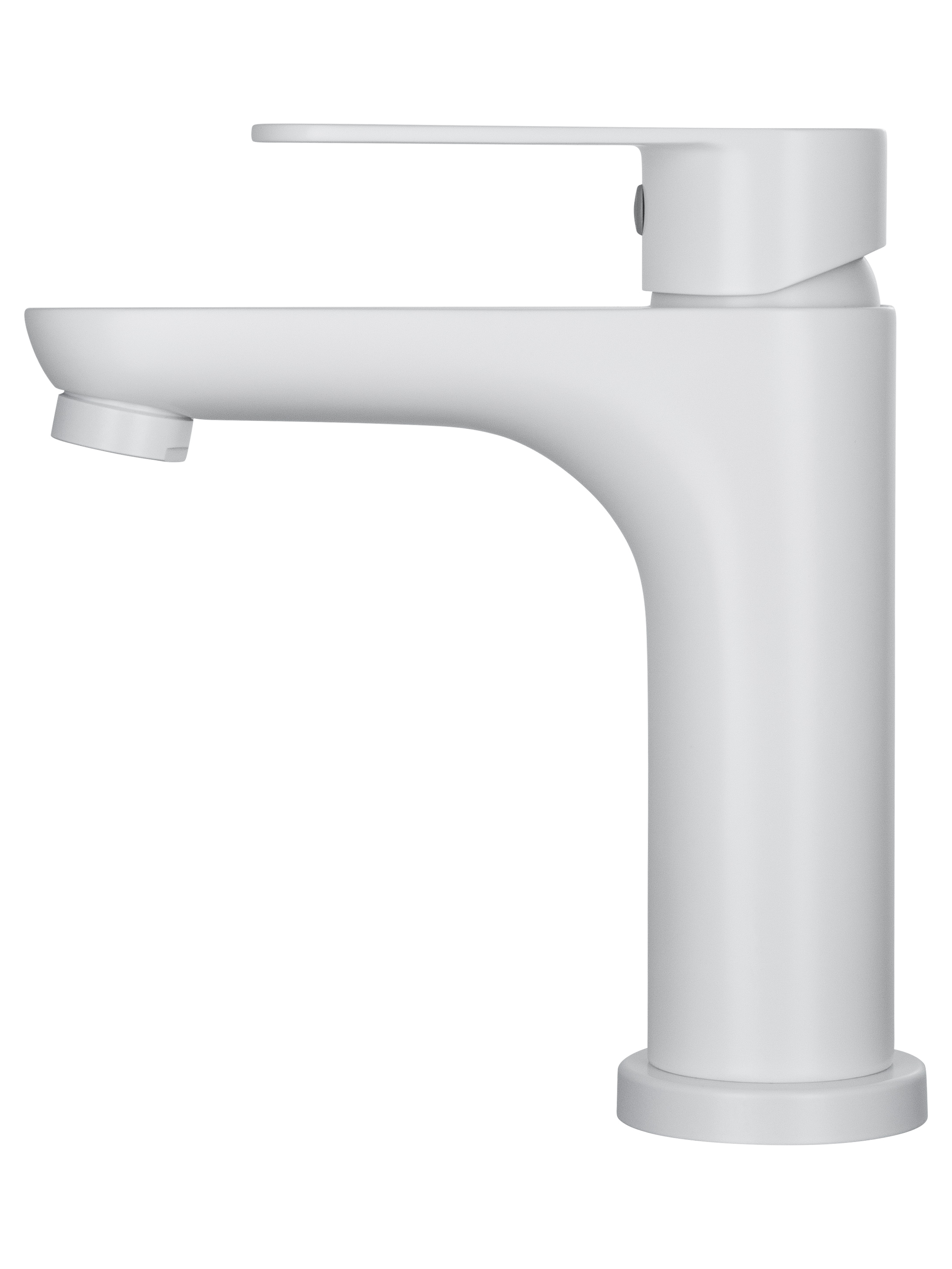 Смеситель для раковины WONZON & WOGHAND ALFA, Белый матовый WW-A40202-MW