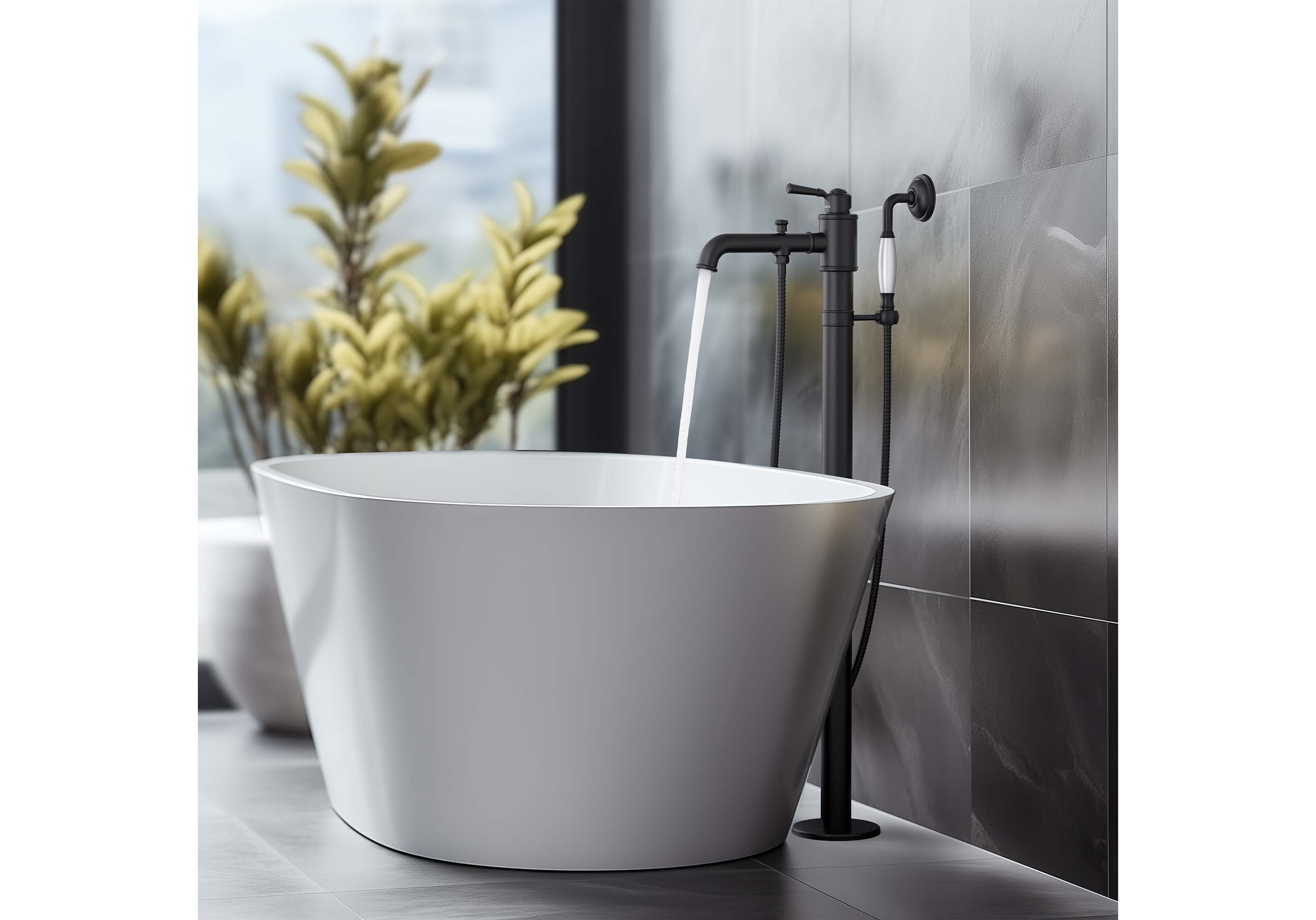 Смеситель Aquatek Классик AQ1545MB для ванны напольный