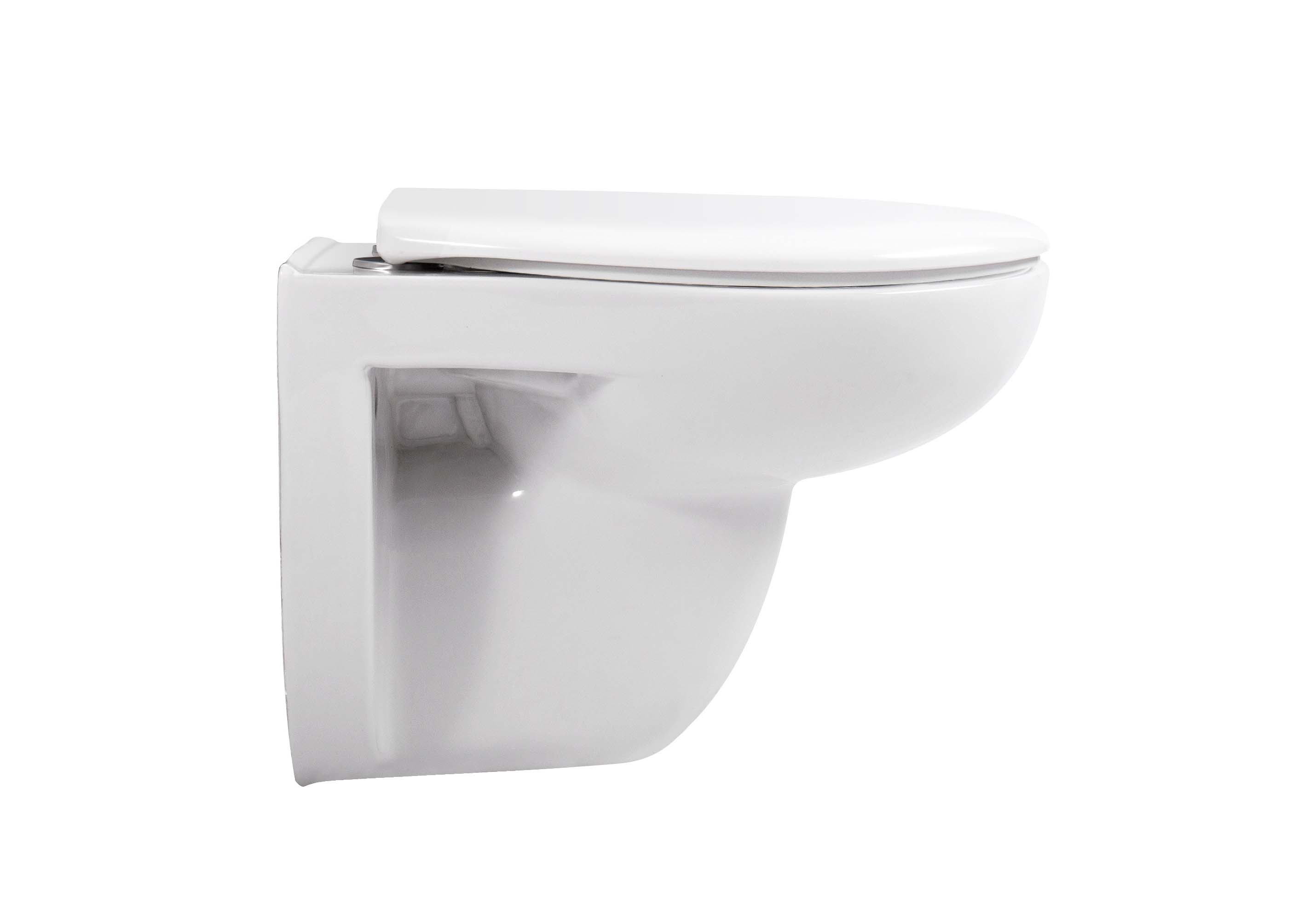 Унитаз подвесной безободковый Aquatek Каир AQ1170-00 с сиденьем Soft Close