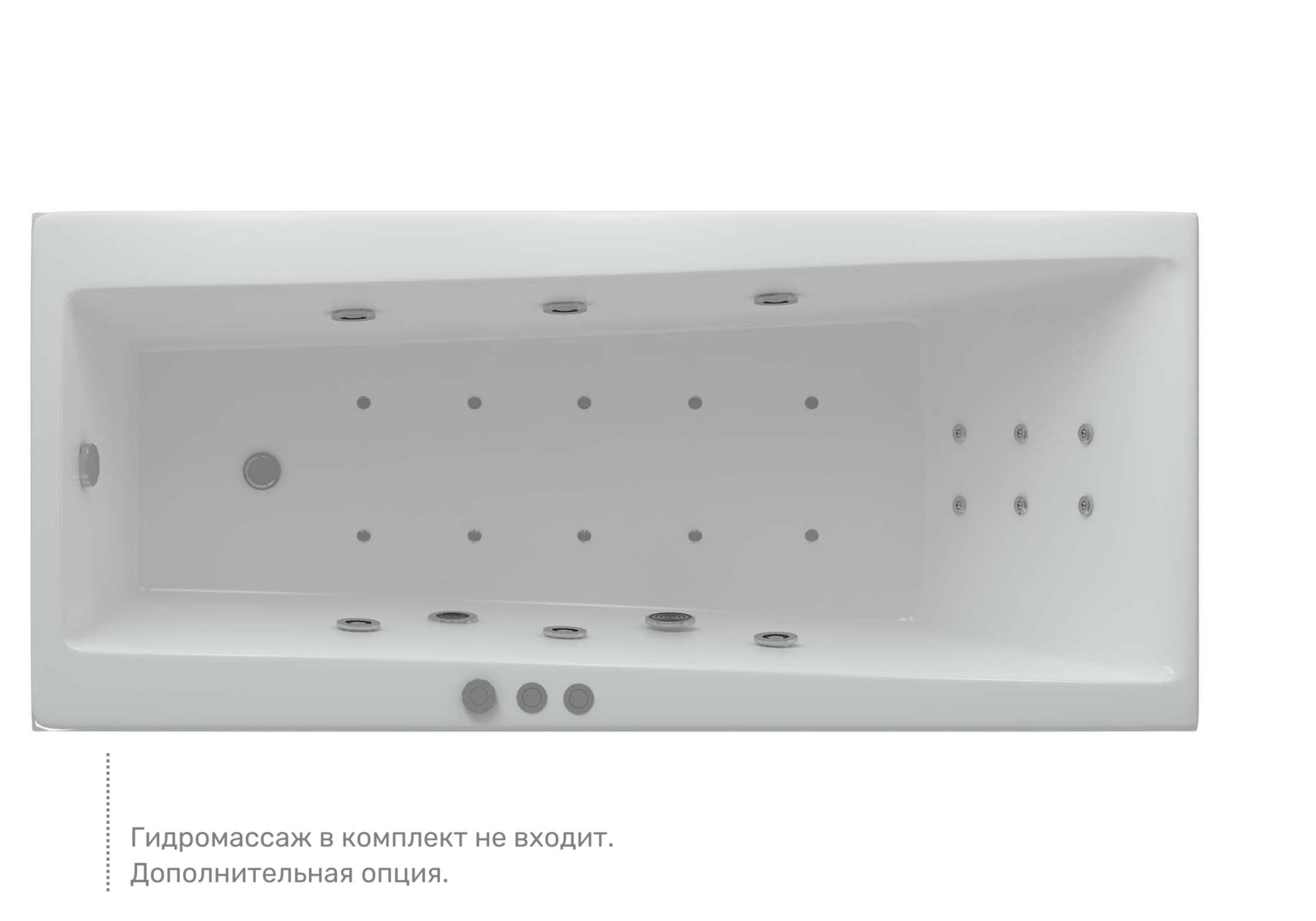 Акриловая ванна Aquatek Либра LIB170-0000006 170х70 см