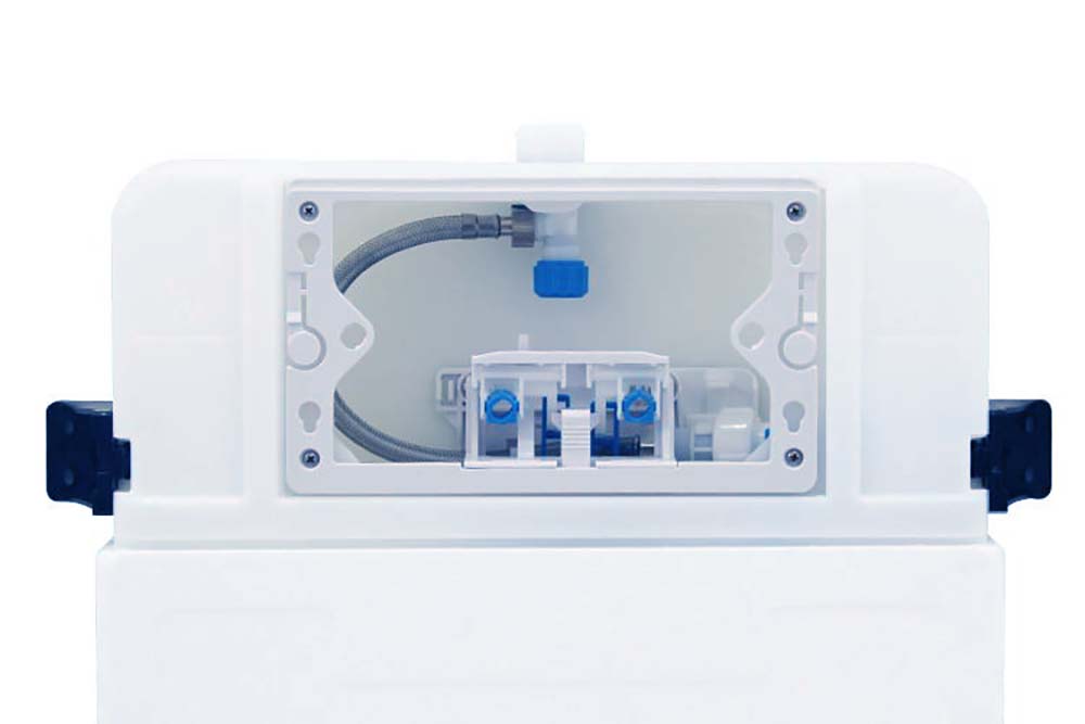 Бачок скрытого монтажа Aquatek INS-0000019 для унитазов, с отводом