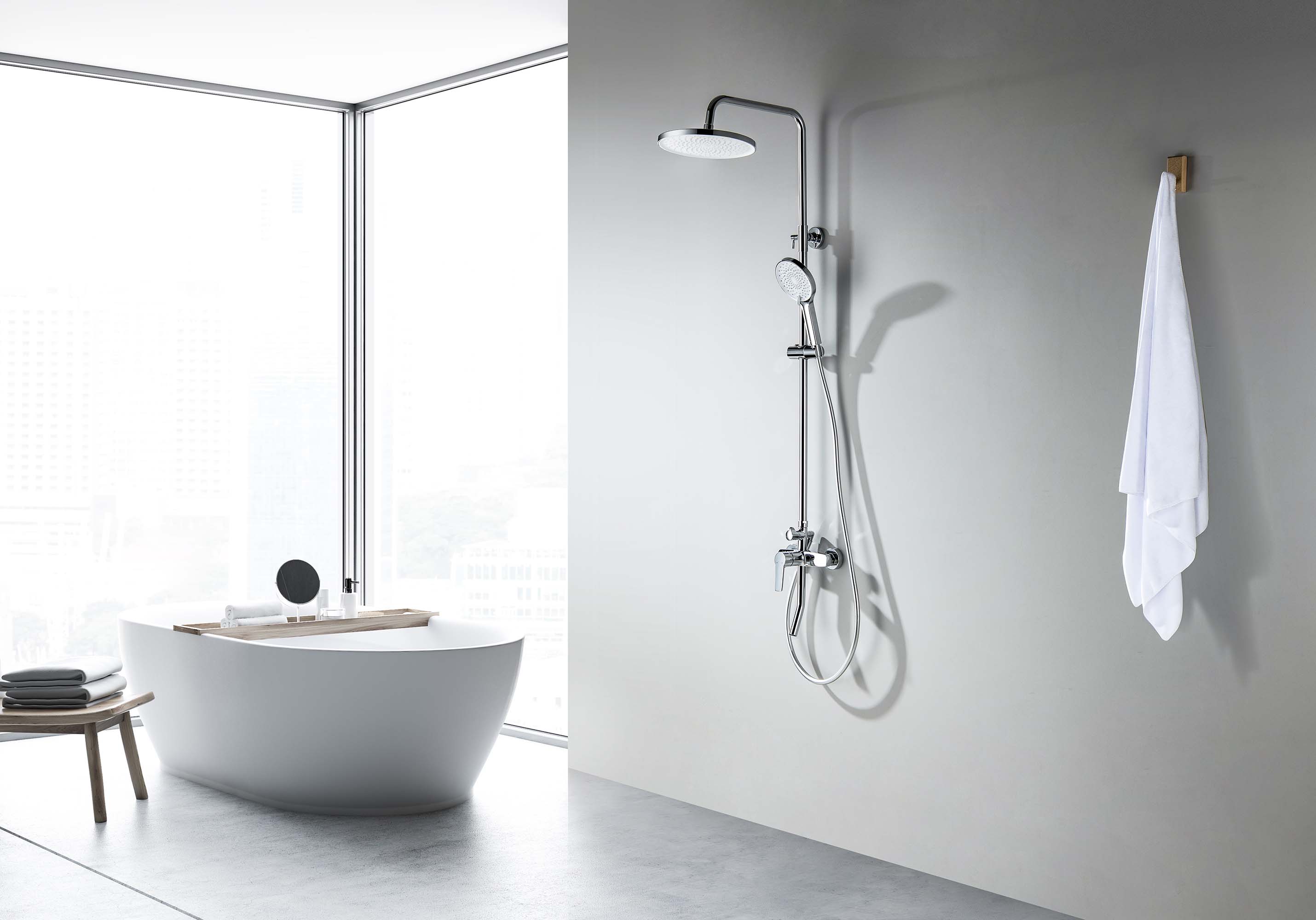 Душевая система Aquatek Лугано AQ2740CR