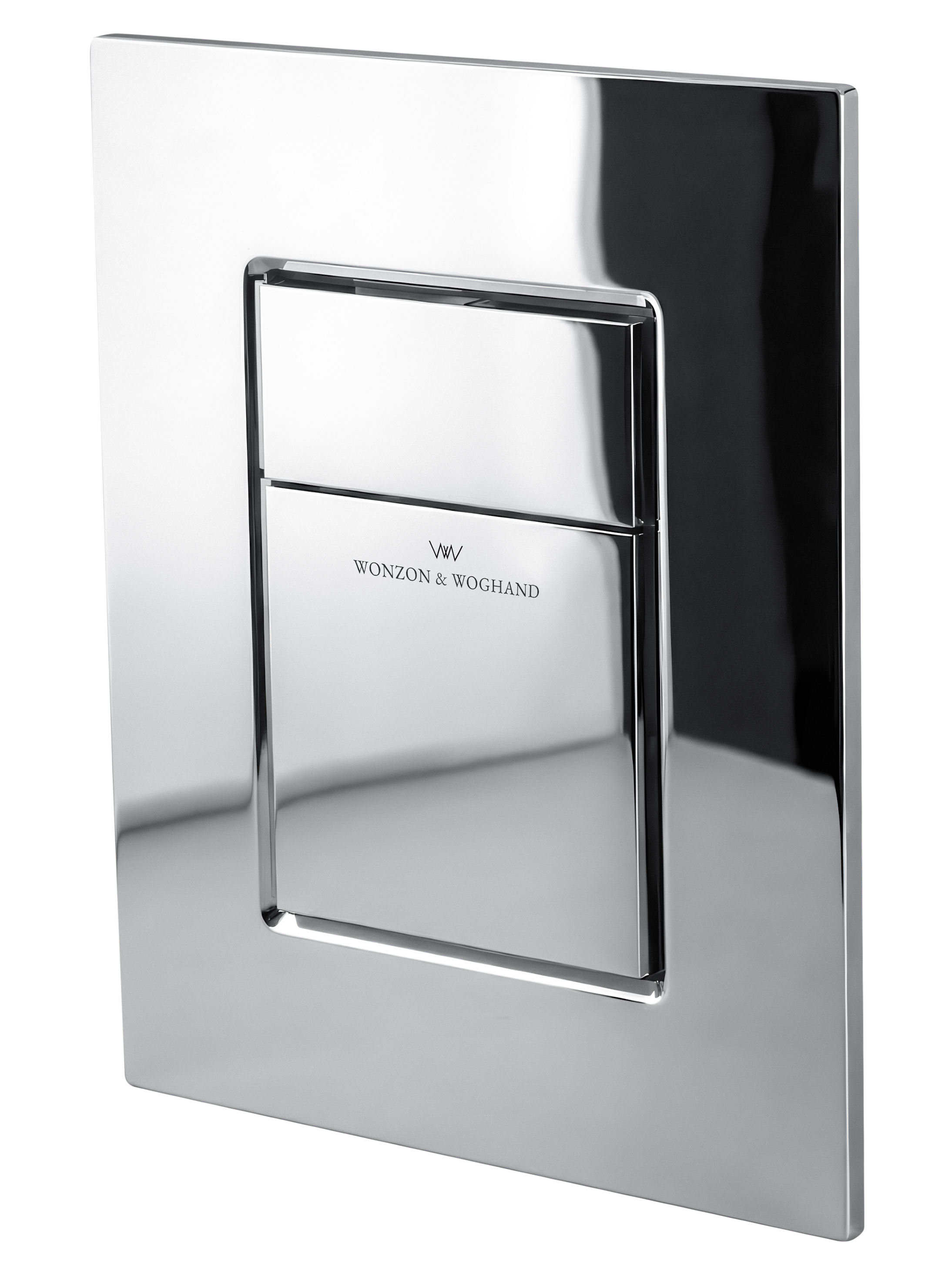 Кнопка смыва для инсталляции пневматическая WONZON & WOGHAND, Хром WW-IB256-CR