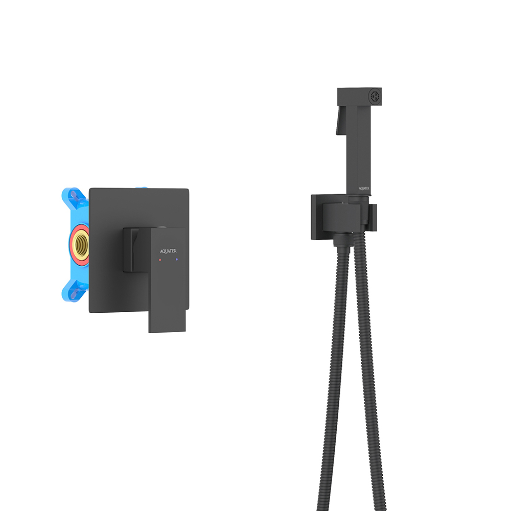 Гигиенический душ со смесителем Aquatek Либра AQ1619MB