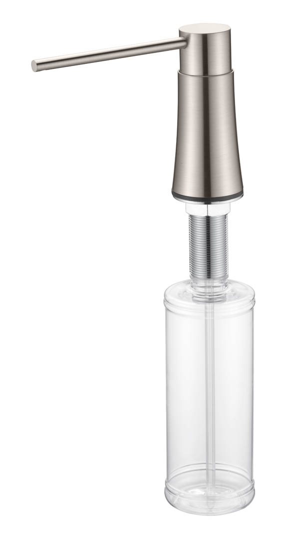 Диспенсер для кухни встраиваемый Boheme Nikel Brush 630-NB