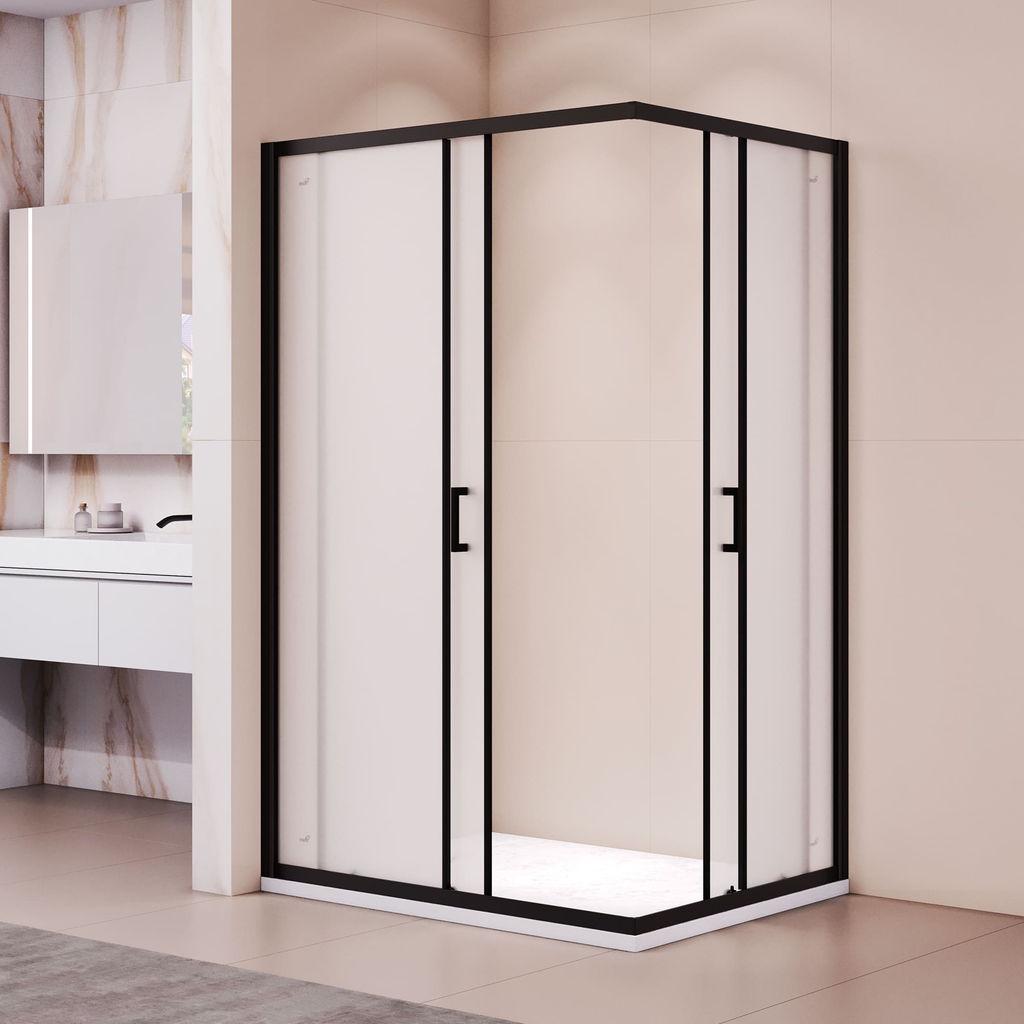 Душевой уголок RGW PA-040B 90х100 матовое