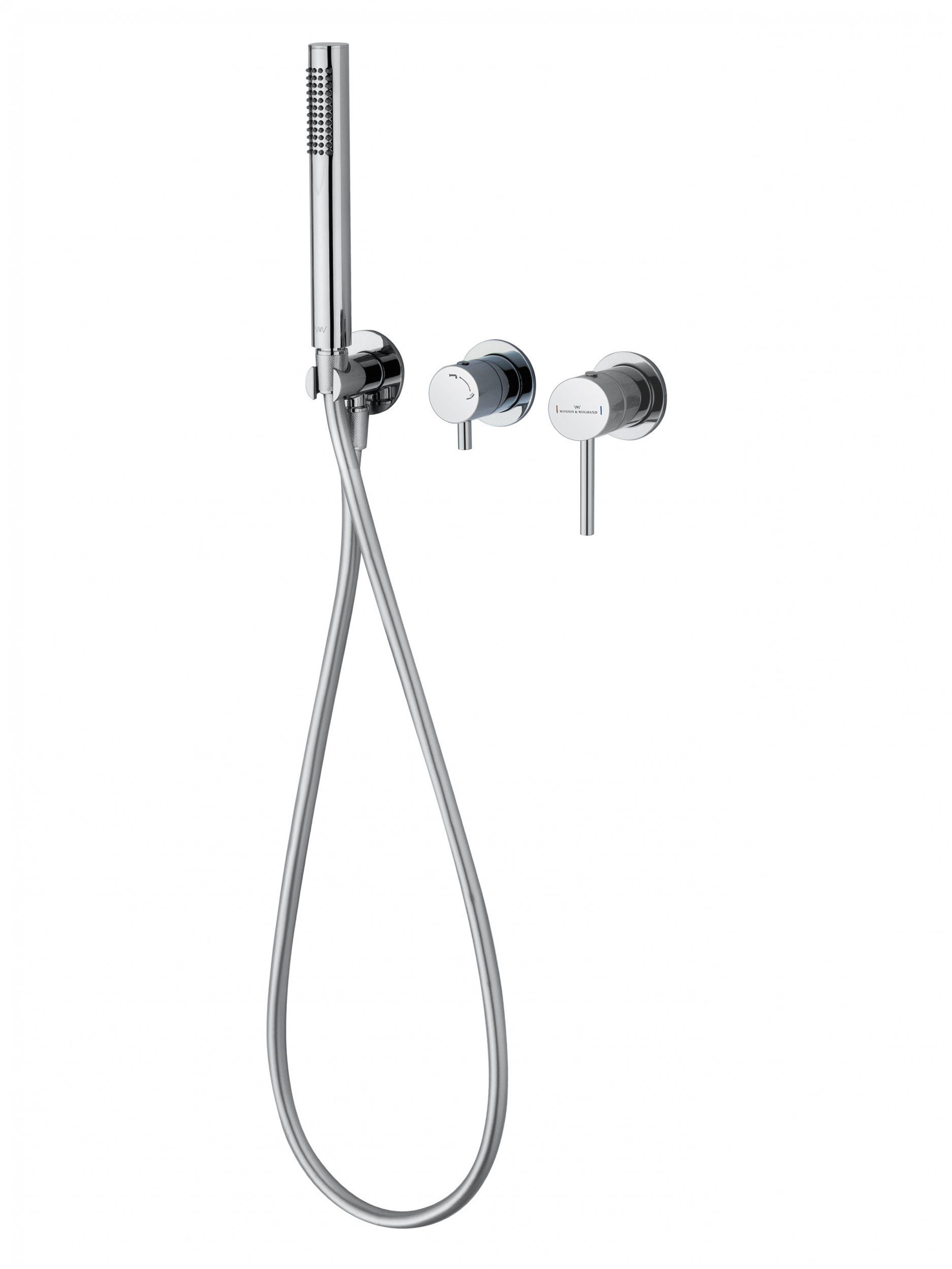 Смеситель для душевой системы встраиваемый WONZON & WOGHAND STICK, Хром WW-838017-CR