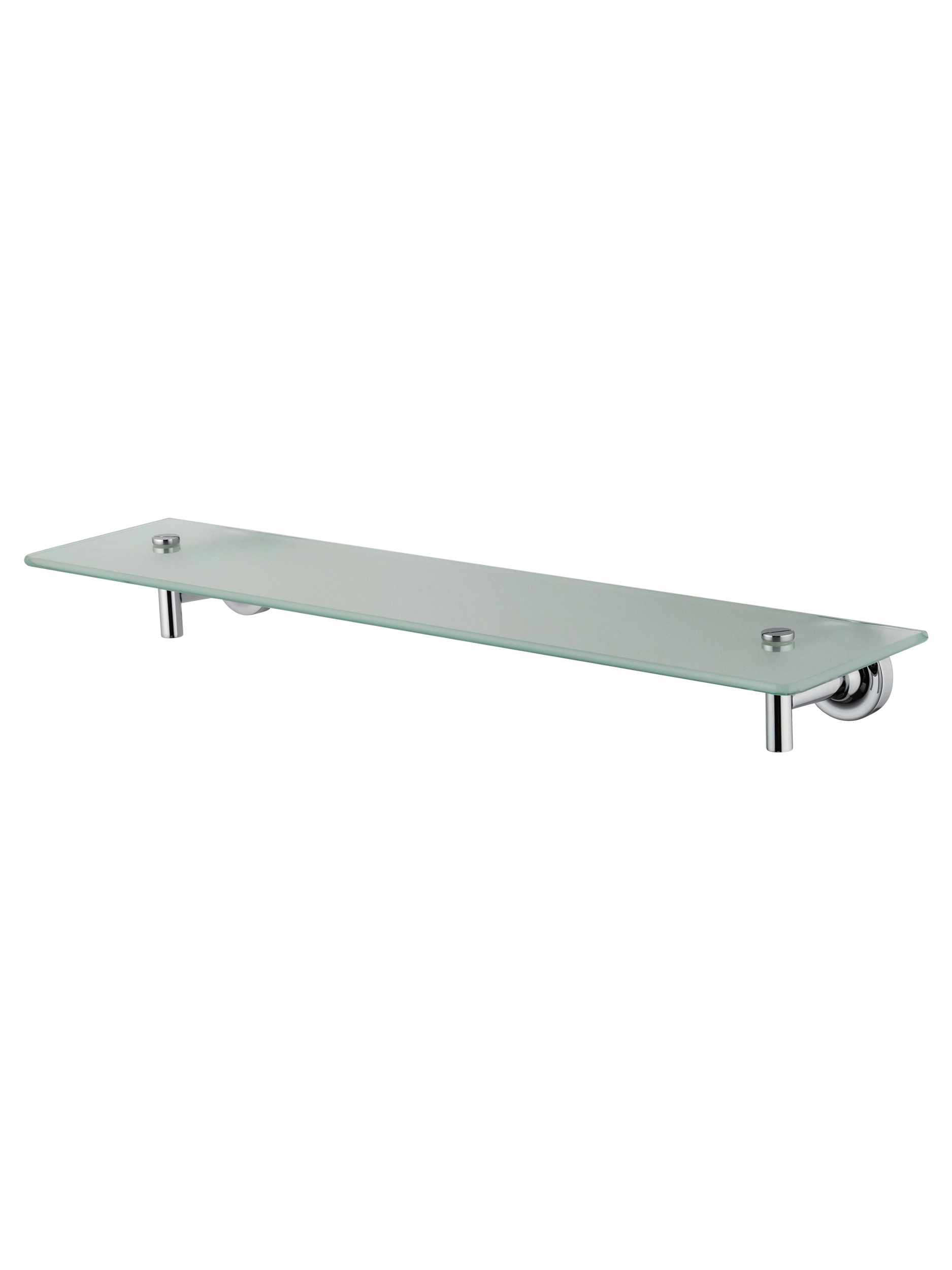 Стеклянная полка для ванной WONZON & WOGHAND SIMPLE, Хром WW-6527