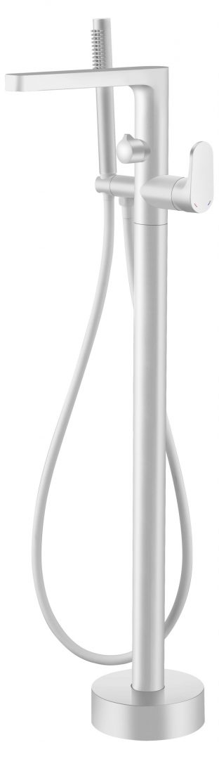 Смеситель напольный Boheme SPECTRE Matt White 459-MW