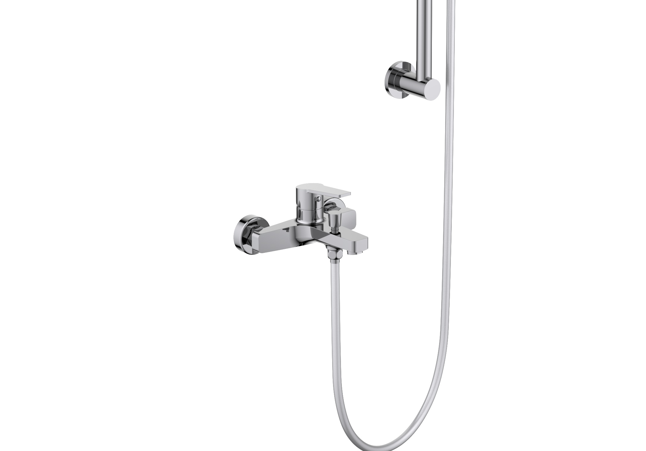 Комплект для ванны и душа Aquatek Лугано AQ1748CR