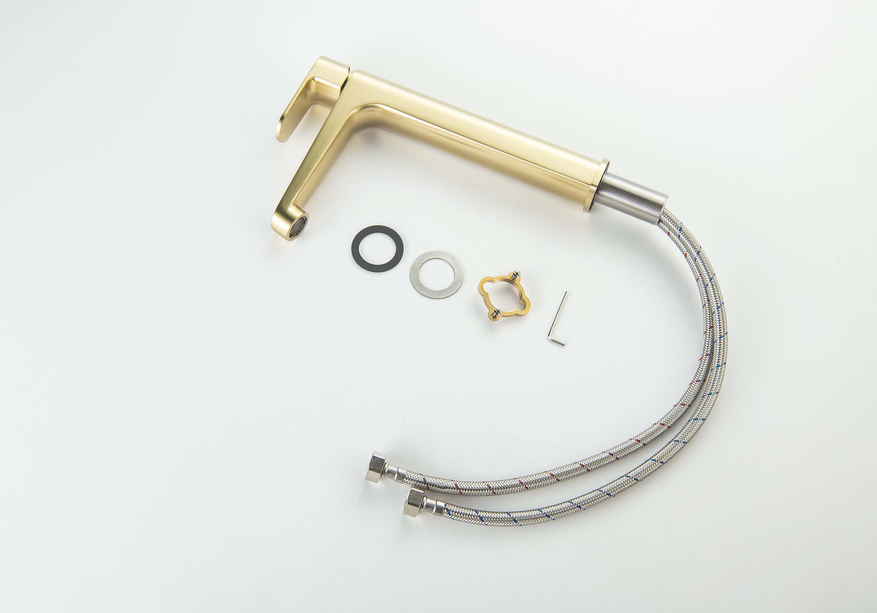 Смеситель Aquatek Оберон 240 AQ1204BG для раковины