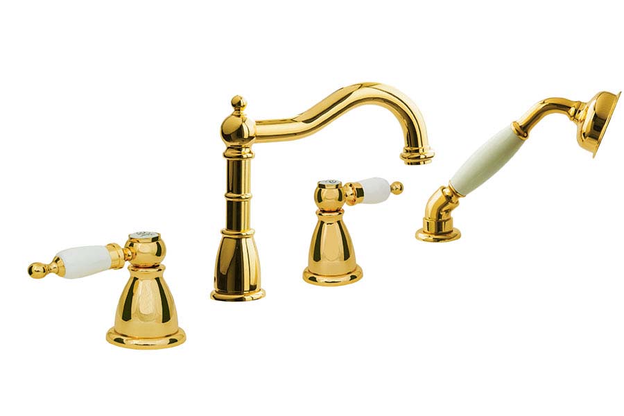 СМЕСИТЕЛЬ ВРЕЗНОЙ Boheme TRADIZIONALE ORO 395