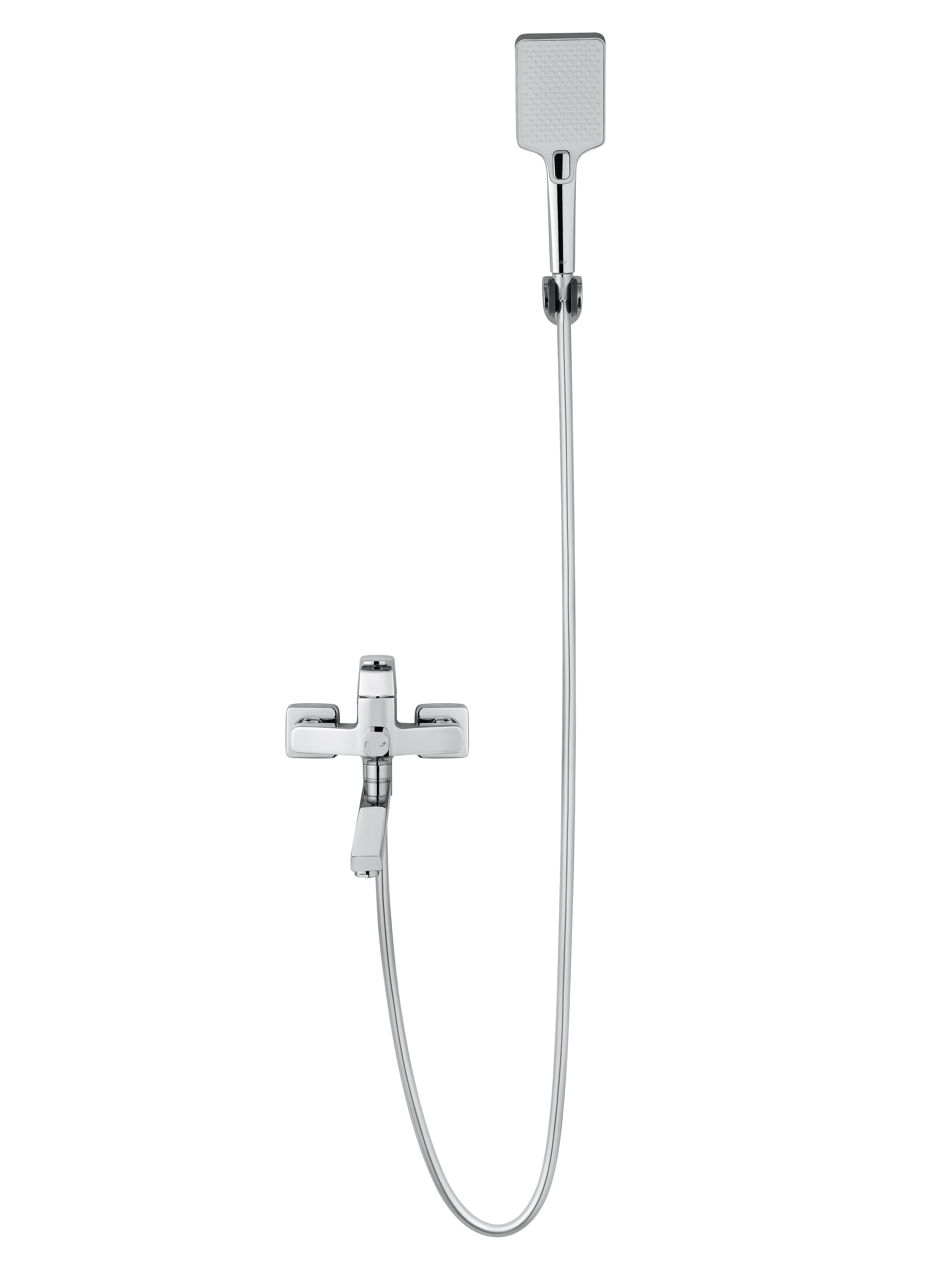 Смеситель для ванны WONZON & WOGHAND FLEX, Хром WW-639906-CR