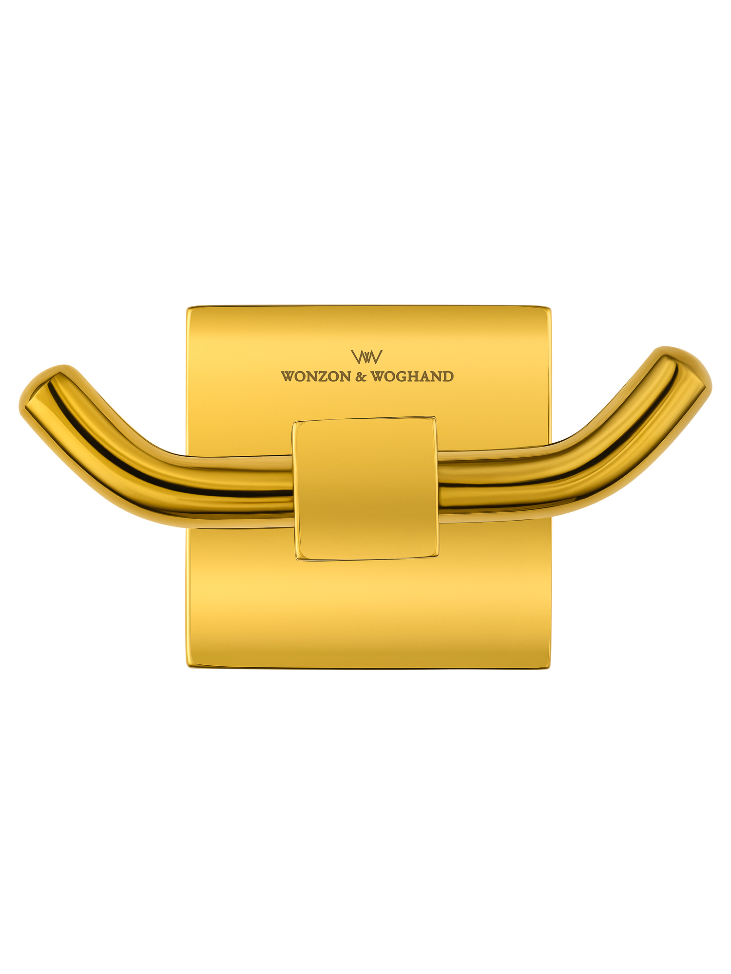 Двойной крючок для ванной WONZON & WOGHAND POLO, Темное золото WW-8925-DG