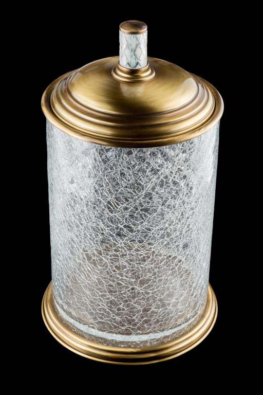 Ведро Boheme MURANO CRYSTAL (комплект) 10914-CRST-BR