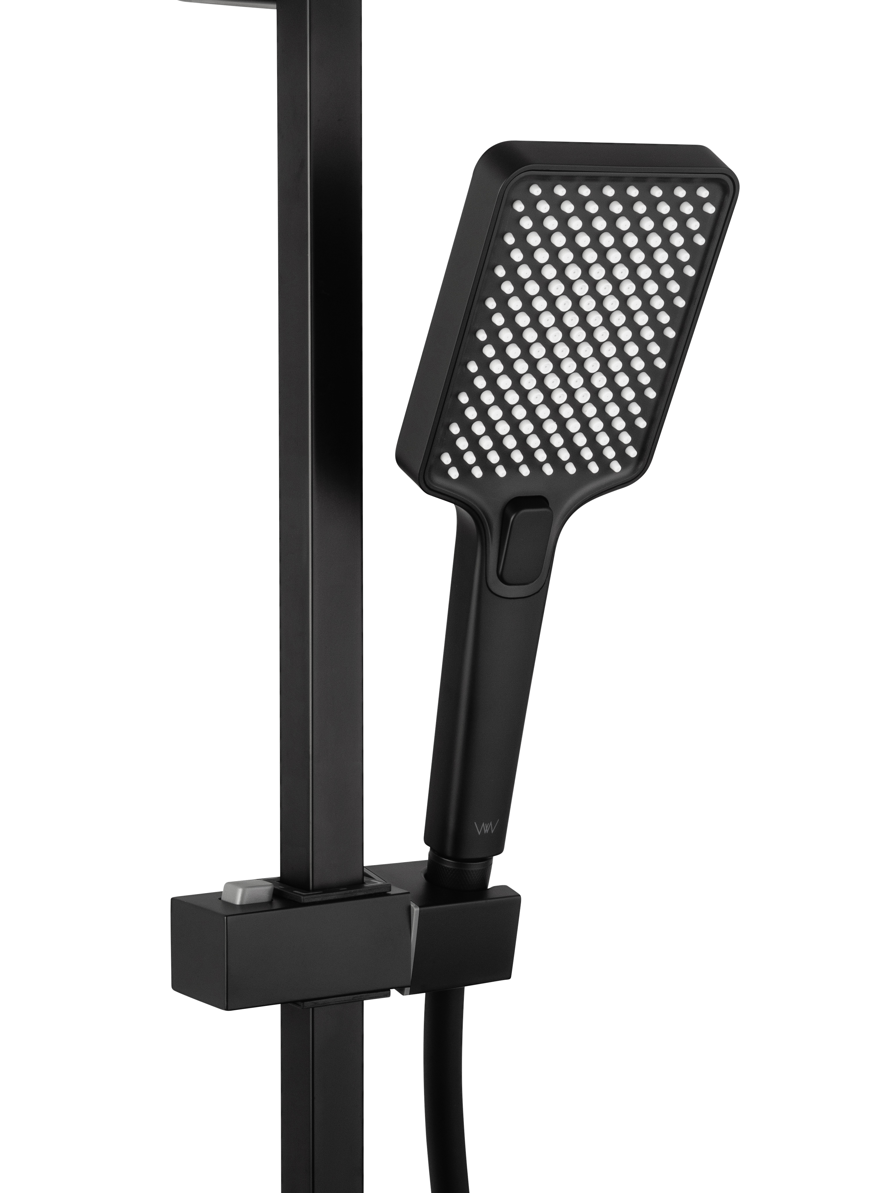 Душевая система WONZON & WOGHAND CUBE 2.0, Черный матовый WW-88047068-MB