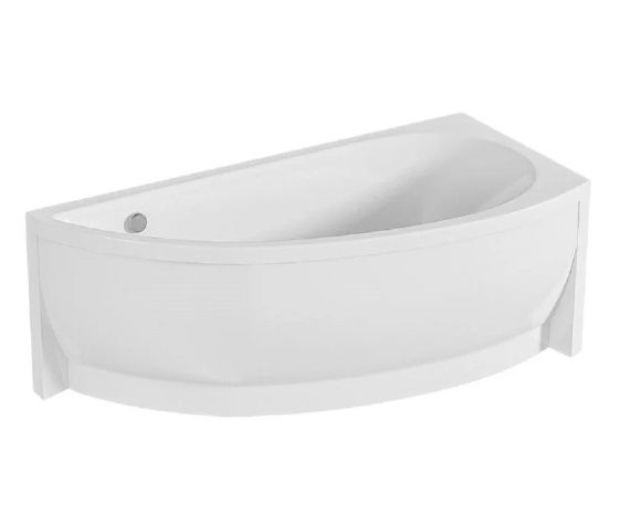 Ванна акриловая 1MarKa Piccolo 170x75 см R Премиум