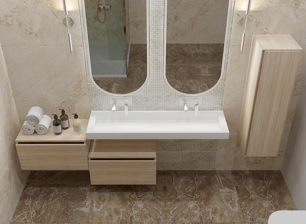 Ящик под столешницу 60см Armadi Art LIGHT OAK VALLESSI UNO-S 897-060-L